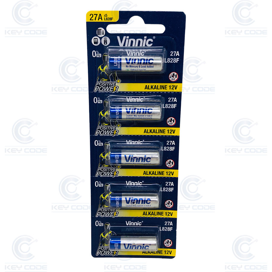 BATTERY 27A 12.V (5 pieces) | Key-code